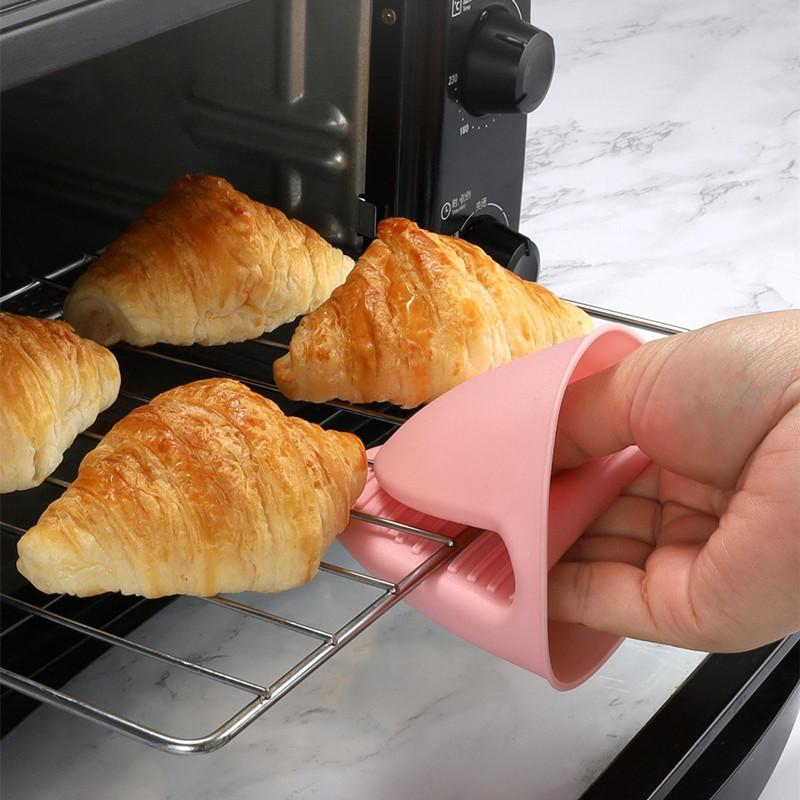2 шт. Прихватки для духовки, силиконовые термостойкие прихватки, нескользящие перчатки, держатели для посуды, прихватки для выпечки, кухонные рукавицы
