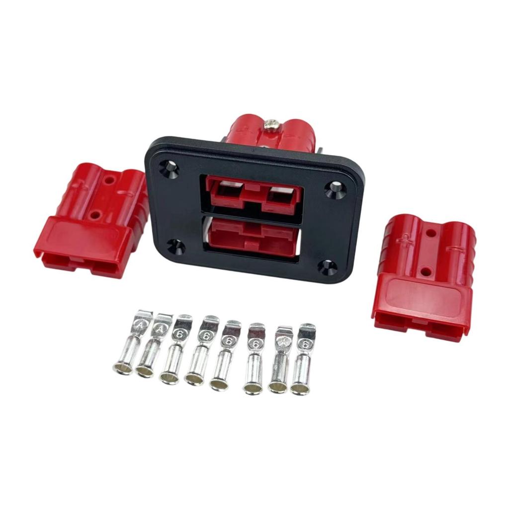 Flush Mount Recessed Plate 50A Plug Mounting Panel Caravan 13 Pin Connector for Ships Yachts and Buses