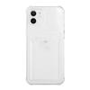 Подходит для чехла для мобильного телефона iPhone16 с карманом, прозрачный чехол 13 Apple 15, защитный чехол 14 Promax с подушкой безопасности против падения