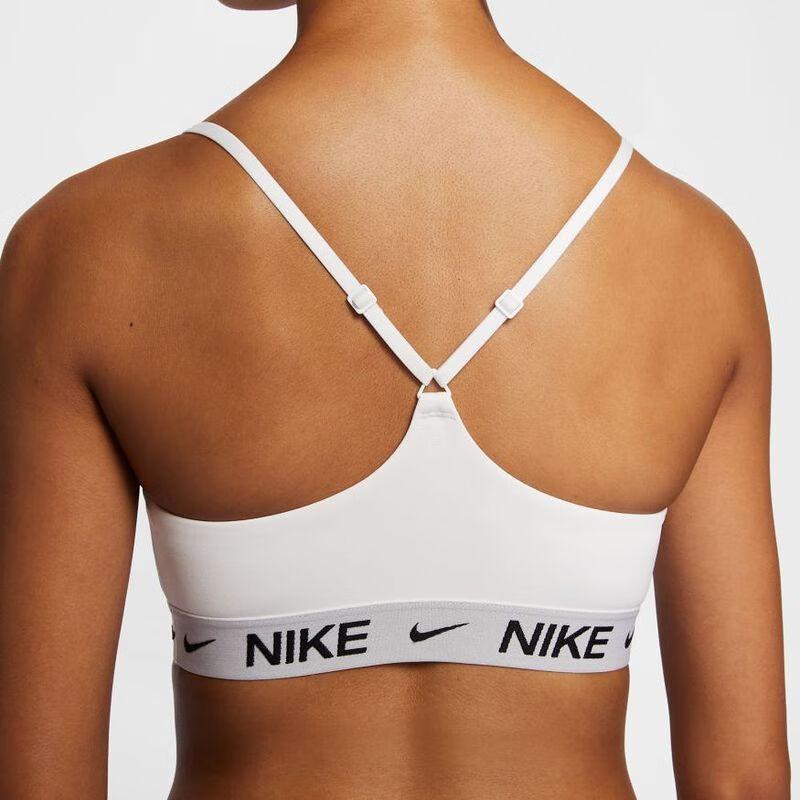 Nike Удобный повседневный спортивный бюстгальтер без рукавов, не наносящий вреда коже, женское нижнее белье, белый FD1063-101