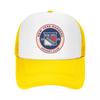 New York Hockey Fans Ranger Casual Plain Mesh Baseball Cap Adjustable Snapback Hats For Women Unisex Dad Trucker Hats