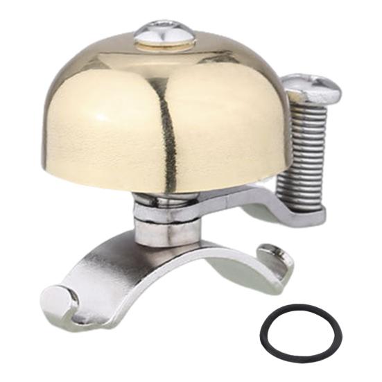 Велосипедный классический звонок с резиновым ремешком, легкий, громкий, универсальный, складной, для горного велосипеда, шоссейного, горного, на руль, для скутера