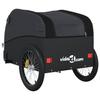 Bicycle Trailer Black 45 kg Iron