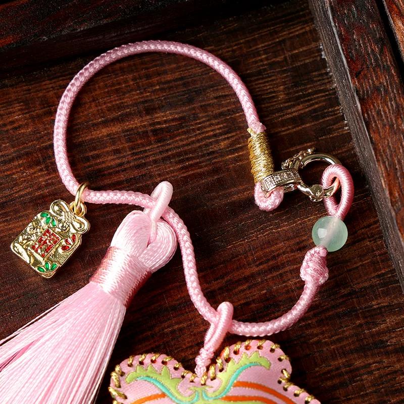 Dragon Boat Festival Sachet, Hanfu Classical Decorative Fragrance Bag, High-End Embroidered Sachet Pendant, Good Luck Pouch Gift, Peace Amulet