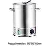 Sule Commercial Insulated Electric Water Boiler & Soup Pot
