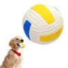 Puppy Teething Sound Ball Interactive Dog Toy Latex Rugby Series Boredom Relief Teeth Cleaning Indoor Outdoor Play Dog Toy Pet Supplies