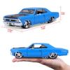 Maisto Scale Chevrolet Chevelle 1966 Blue Custom Classic Muscle Series Diecast Model Finished 31333 1/24 / Car, Product,