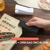 2 In 1 Mini Magnetic Sealer Bag Cutter Opener Portable Food Snack Sealing Packaging Machine Rechargeable Kitchen Bag Heat Sealer