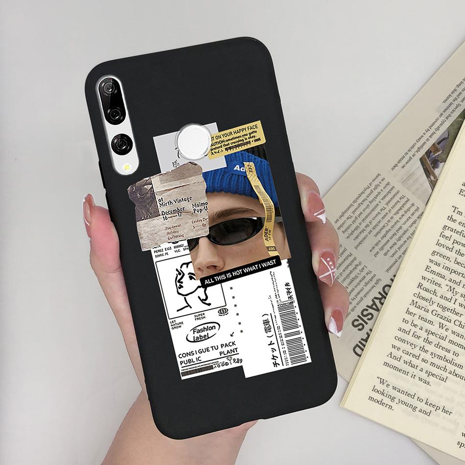 6,59" Чехол для Huawei P Smart Z Чехол для Huawei Y9 Prime 2019 STK-LX1 Ударопрочные Чехлы Силиконовый ТПУ Милый Принт Задняя Крышка
