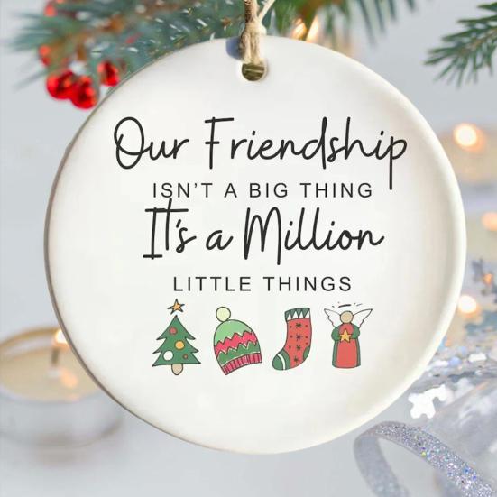 Neighbors Christmas Ornament Thank You Gift for Good Neighbors Welcome To