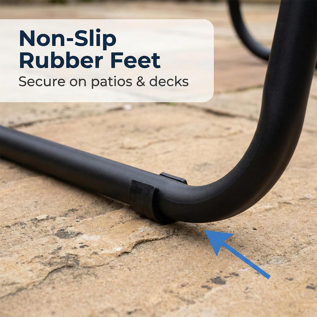 Chair Hanger A-shaped Strong Load Bearing Anti-deformed Hammock Swing Rack Stand Seat Metal Support