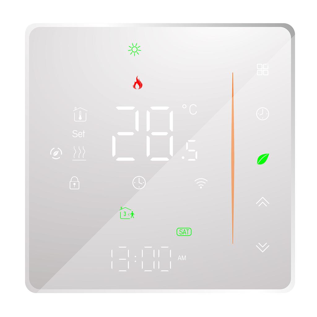 WiFi Smart Thermostat Temperature Controller Weekly Programmable Supports Touch Control/ Mobile APP/ Voice Control Compatible with Alexa/Google Home