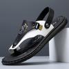 Men's Sandals Summer Anti Slip Beach Shoes Men's Large-sized New Flip Flops Casual Sandals