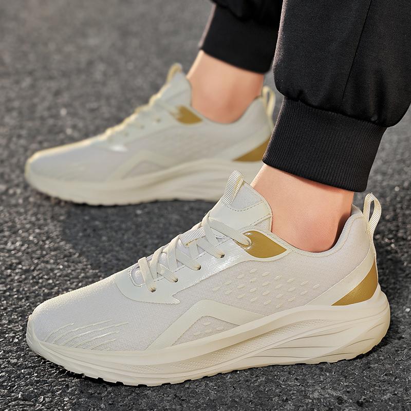 Повседневная спортивная обувь  Нескользящие сетчатые и дышащие лоферы  Мужская модная весенне-осенняя новинка для бега и тенниса