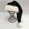 Fashion Clothes Fashion Christmas Decoration Adult Winter Hat Black Plush Hair Hat Cute Christmas Hat