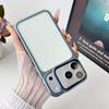 Чехол для мобильного телефона Apple 18ProMax с гальваническим покрытием, невидимым креплением для линзы, iPhone17, прозрачный, нишевый, противоударный, защитный