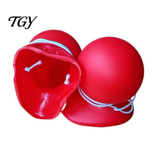 Clown Nose Prop Red Nose, Soft Fake for Adults Halloween Party Supplies Kids, Cosplay Costume Accessories, Masquerade Parent Child Game Props