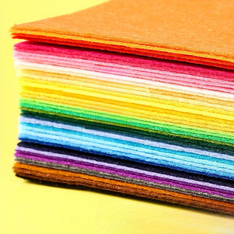 40/20 Sheets Rigid Felt Fabric, Craft Felt In Various Colors, for Crafts, Sewing, Decorations