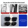 For KIA Car Sun Visor Eyeglass Holder Card Clip Storage Accessories K5 K2 Optima Soul Spectra Niro Cadenza Sephia Carens wspy00