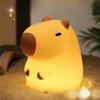 Dolphin Gate Kapibala Silicone Night Light USB Charging Desktop Bedhead Delivery Three Level Adjustable Patting Light