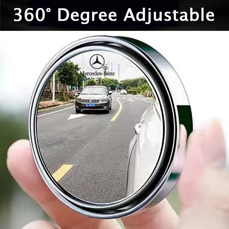 Автомобильное зеркало заднего вида 360° Маленькое круглое зеркало Автоаксессуары Для Mercedes Benz W203 W204 W205 W209 W210 W211 W212 W176 W166 W163
