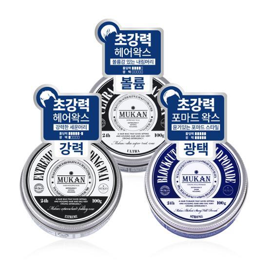 MUKAN Суперсильный воск для волос 100 г (3 типа, выберите 1)