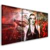 Three Piece Picture Canvas Print Marilyn Monroe