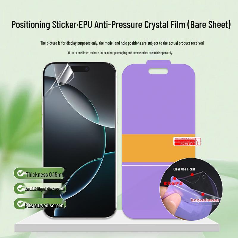 Oppo Reno15/14 5G Anti-Scratch Self-Healing EPU Curved Screen Protector