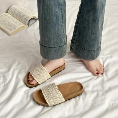 Женские тапочки на платформе, женская летняя одежда, новые босоножки в стиле феи, мягкие плоские пляжные римские туфли