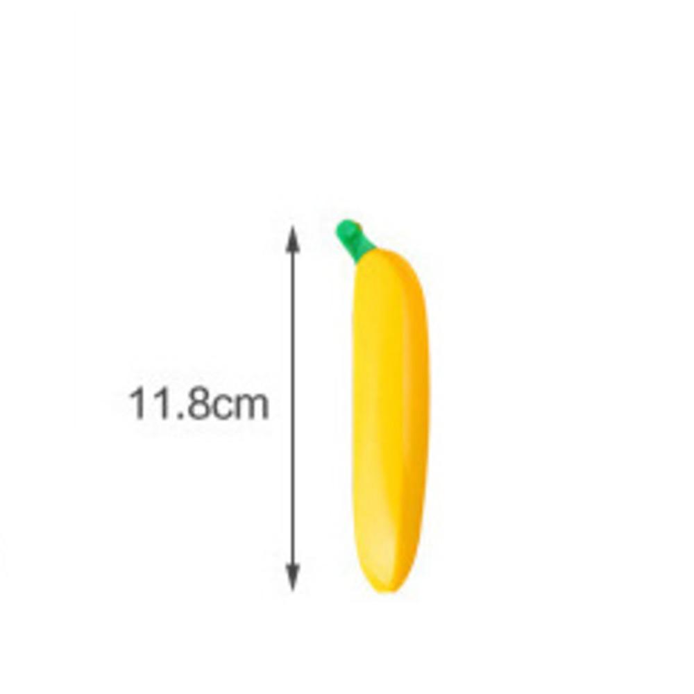 1 шт. Милые кавайные канцелярские принадлежности в виде банана, креативные шариковые ручки, офисные школьные принадлежности, забавные милые ручки