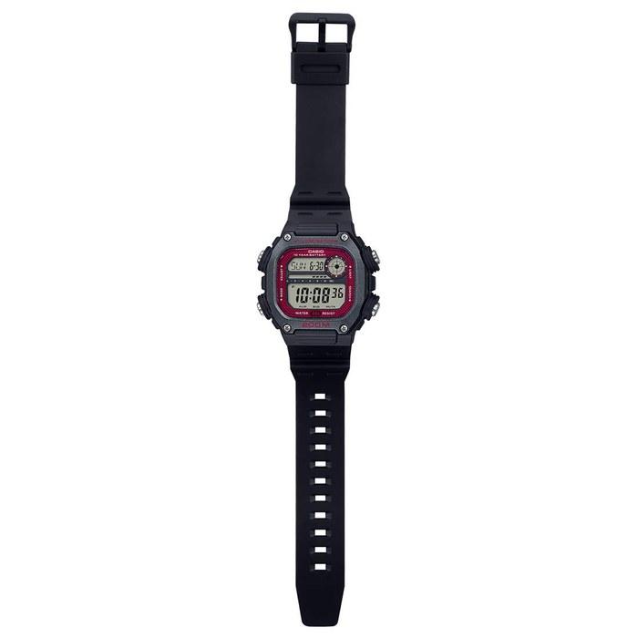 [CASIO] Часы DW291H-1B DW-291H-1BVDF Черный/Белый