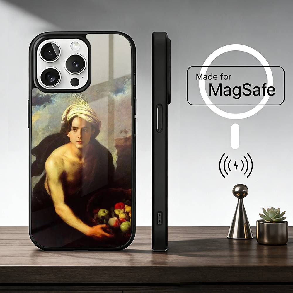 T-Timothee C-Chalamet Case for iPhone 17 16 15 14 13 12 11 Plus Pro Max Wireless Charging Funda