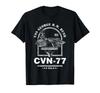 US Navy Aircraft Carrier CVN-77 George H.W. Bush (USS George H.W. Bush) T-Shirt