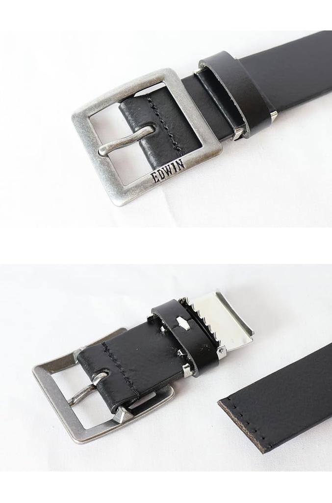 Эдвин Гаррисон Кожа Натуральная 0111178 Темный Ремень, Мужской, Кожа, (Один размер, 02 Коричневый)