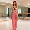 Костюм для восточных танцев Женский костюм для belly dance Бюстгальтер с пайетками Топы Штаны-фонарики Брюки Костюм для Хэллоуина для женщин