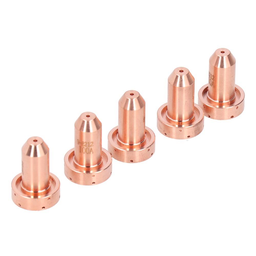5pcs Copper Plasma Cutter Nozzle 9-8212 Plasma Welding Accessories For Thermal Dynamics