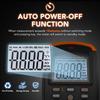 Кнопочный цифровой мультиметр, Инструменты для электрических измерений, Автоматический выбор диапазона, Безопасная конструкция с двойной изоляцией с удержанием данных