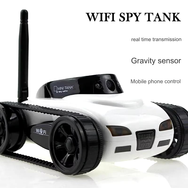 Новый RC танк с 0,3-мегапиксельной HD камерой FPV 50 минут выносливости датчик гравитации Wi-Fi пульт дистанционного управления передача в реальном времени танк автомобиль детская игрушка подарок
