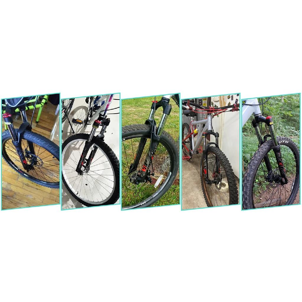 BUCKLOS Передняя вилка для велосипеда 26 27,5 29 дюймов MTB Вилка 9*100 мм QR Горные велосипедные вилки Алюминиевый сплав Амортизационные велосипедные вилки