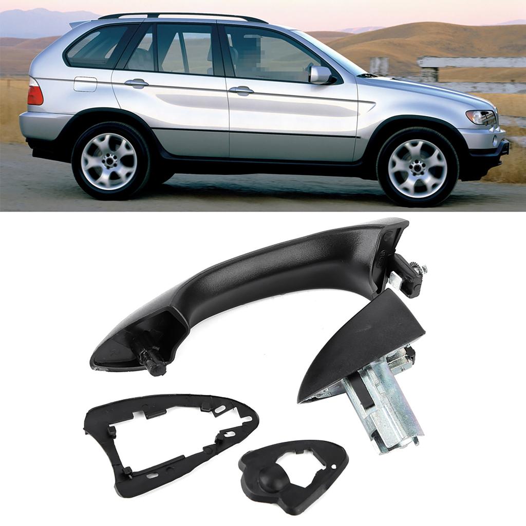 Задняя левая наружная ручка двери подходит для E53 X5 2000 2006 51218257737