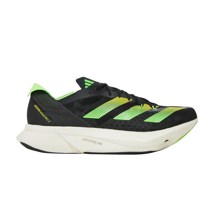 adidas Adios Pro 3 Black Beam Yellow Solar Green
