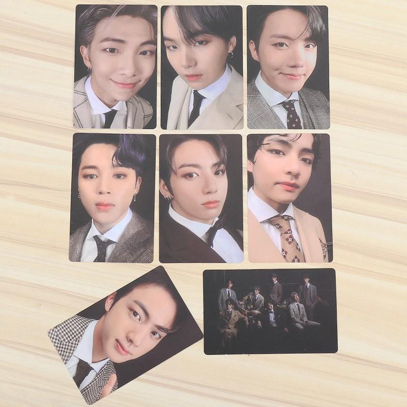 BTS Map Of The Soul фотокарты с автографом фотокарта KPOP 4-8 шт./компл. коллекционные предметы, сделанные фанатами