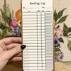 3/6PCS Reading List Book Mark Tracker Reading Page Cards Gift for Student Teacher Book Lovers Readers Bookworm