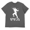 Футболка Harajuku Cool Ninja Essential, спортивная футболка, повседневная, с рисунком, юмористическая, с рисунком, фитнес, европейский размер