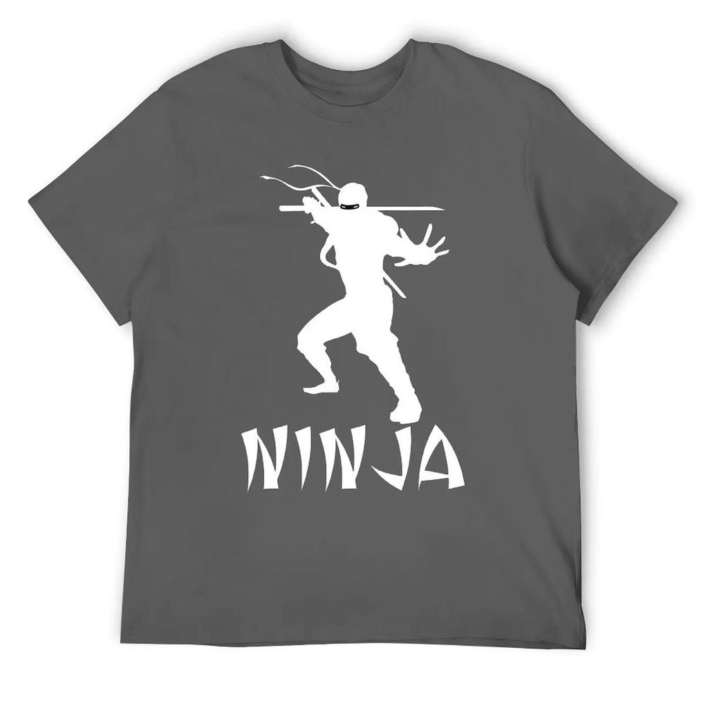 Футболка Harajuku Cool Ninja Essential, спортивная футболка, повседневная, с рисунком, юмористическая, с рисунком, фитнес, европейский размер