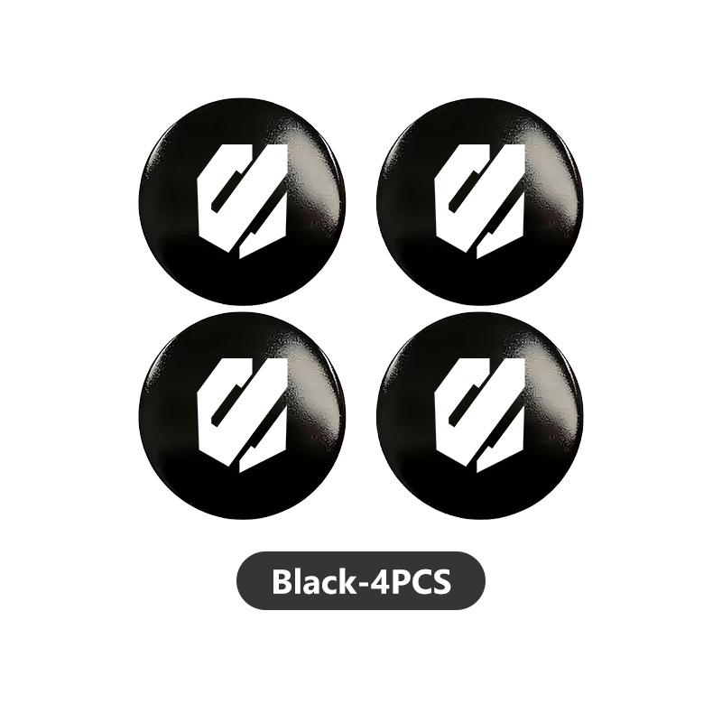 For Toyota 4PCS 56mm Car Styling Wheel Center Hub Caps Rim Cover Badge Emblem Sticker Alphard PL5 GR Gazoo Racing Camry Corolla RAV4