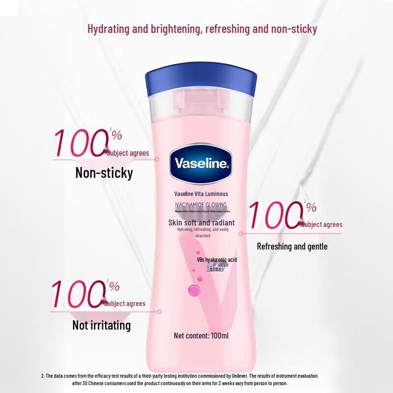 Vaseline Vita-Brightening Body Lotion & Rose Lip Balm Set