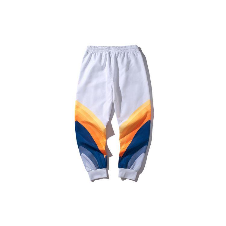 Li Ning 2019 New York Fashion Week Tapered Woven Sports Pants Men Pants White AYKP653-2