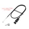 Motorcycle 770MM 777MM 937MM 950MM Carburetor Push Pull Choke Throttle Cable For Yamaha PW50 PW80 Motobike Pit Dirt Bike Parts Throttles 2