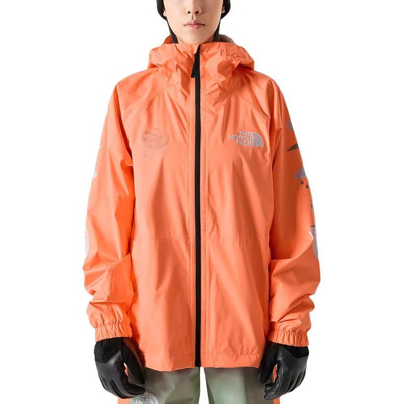 THE NORTH FACE Urban Exploration Waterproof Windproof Windbreaker Jacket Women's Orange (Unisex) Windbreaker Jackets NF0A877C O04